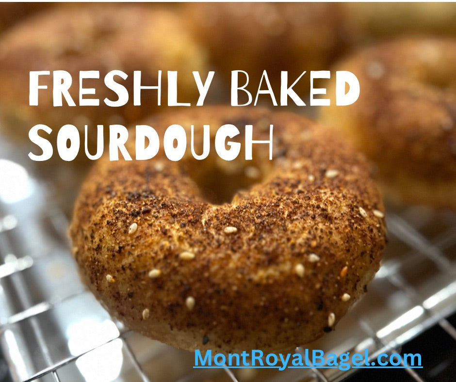 Sourdough Bagels 1/2 Dozen