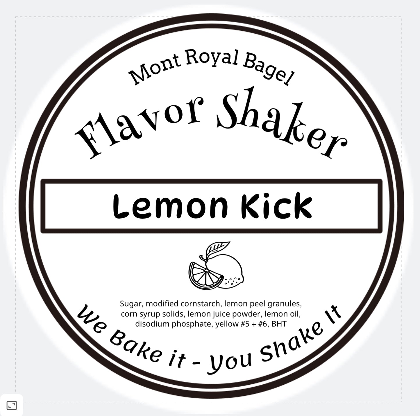 Flavor Shakers