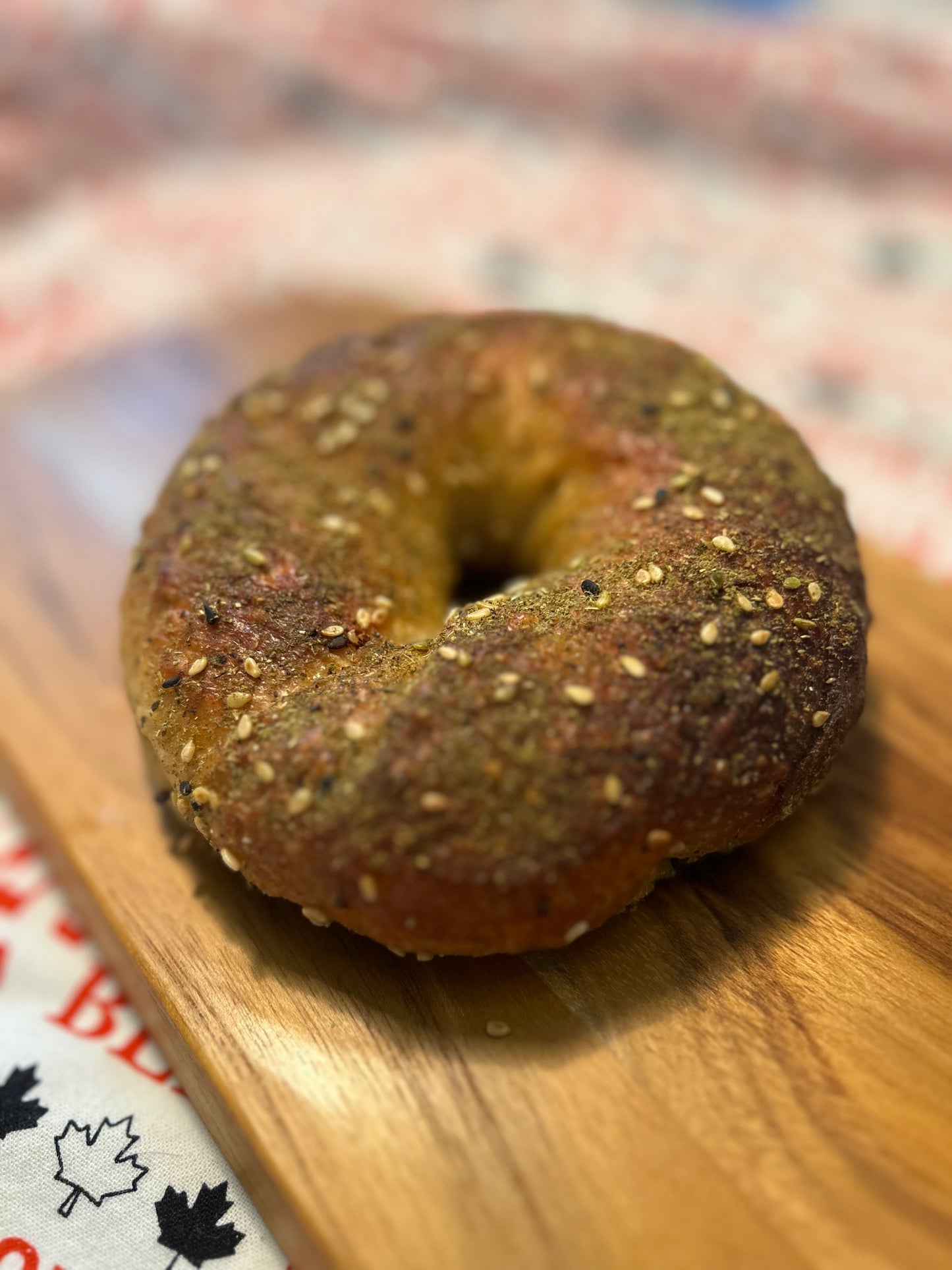 Za’atar Sourdough Bagel