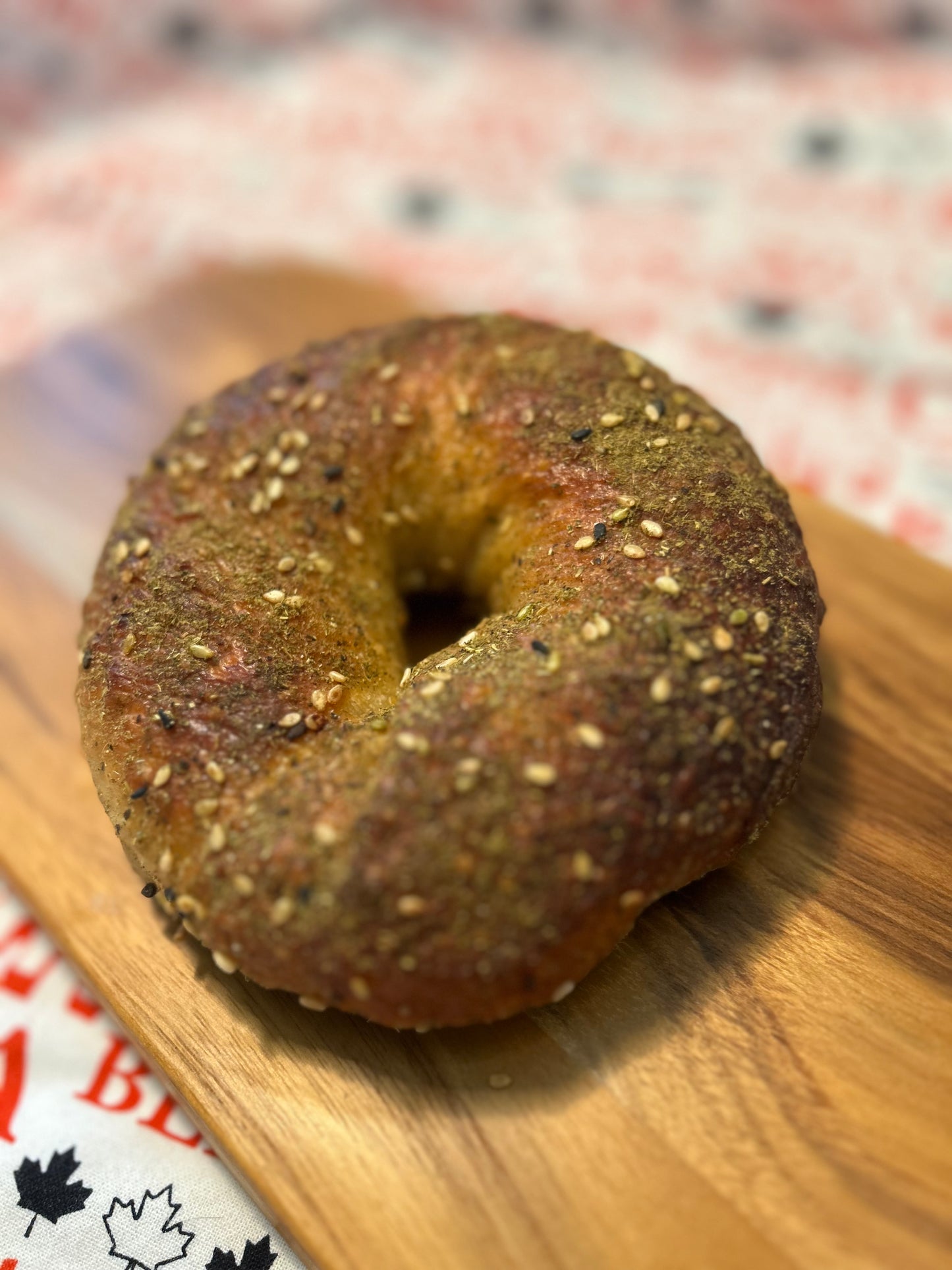 Sourdough Za’atar Bagel