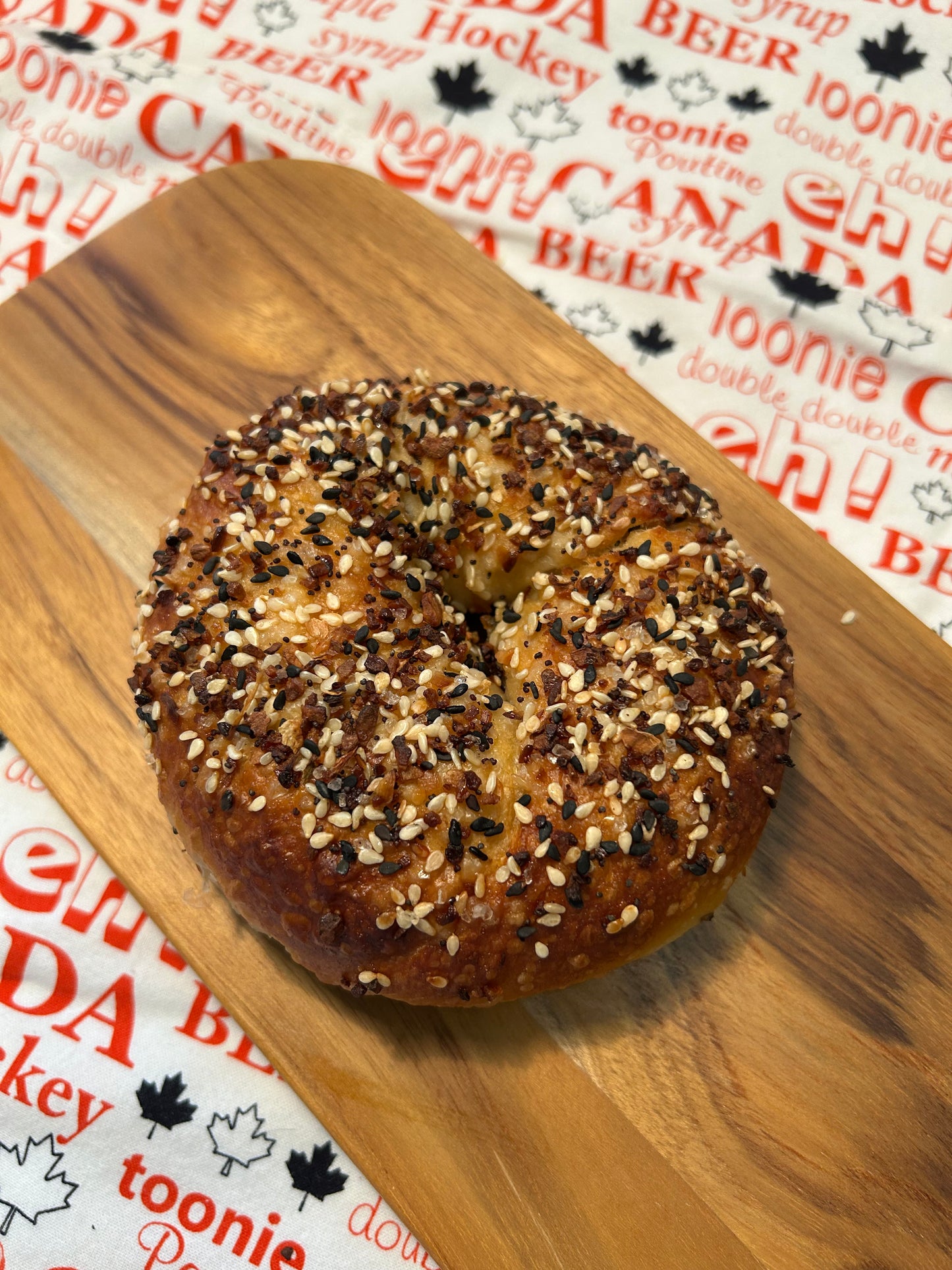 Sourdough Everything Bagel