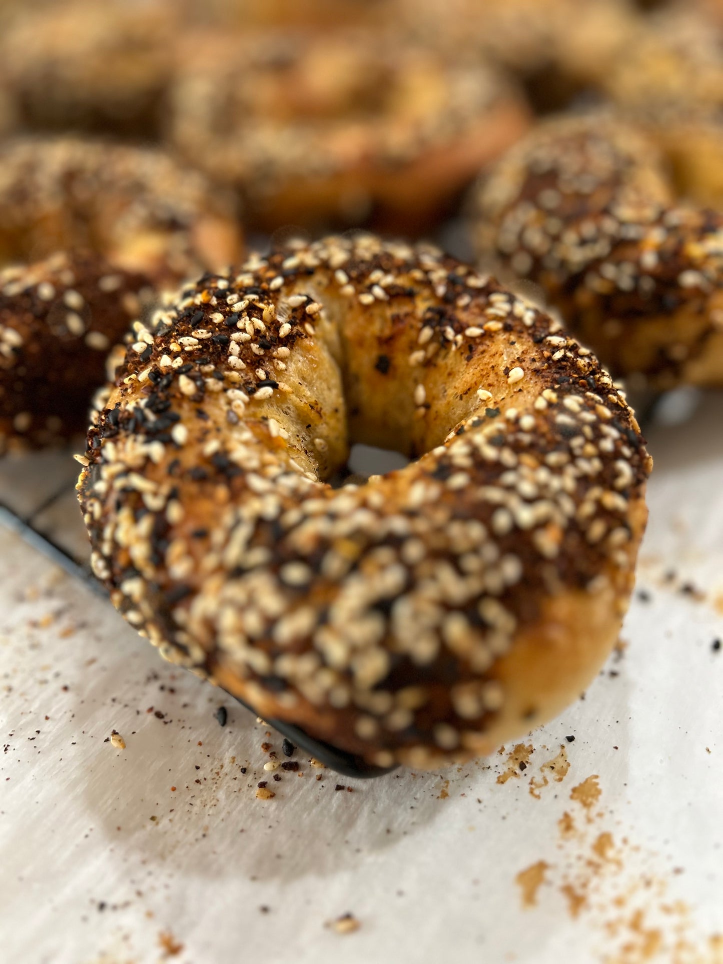 Togorashi “Japanese Spice” Bagel