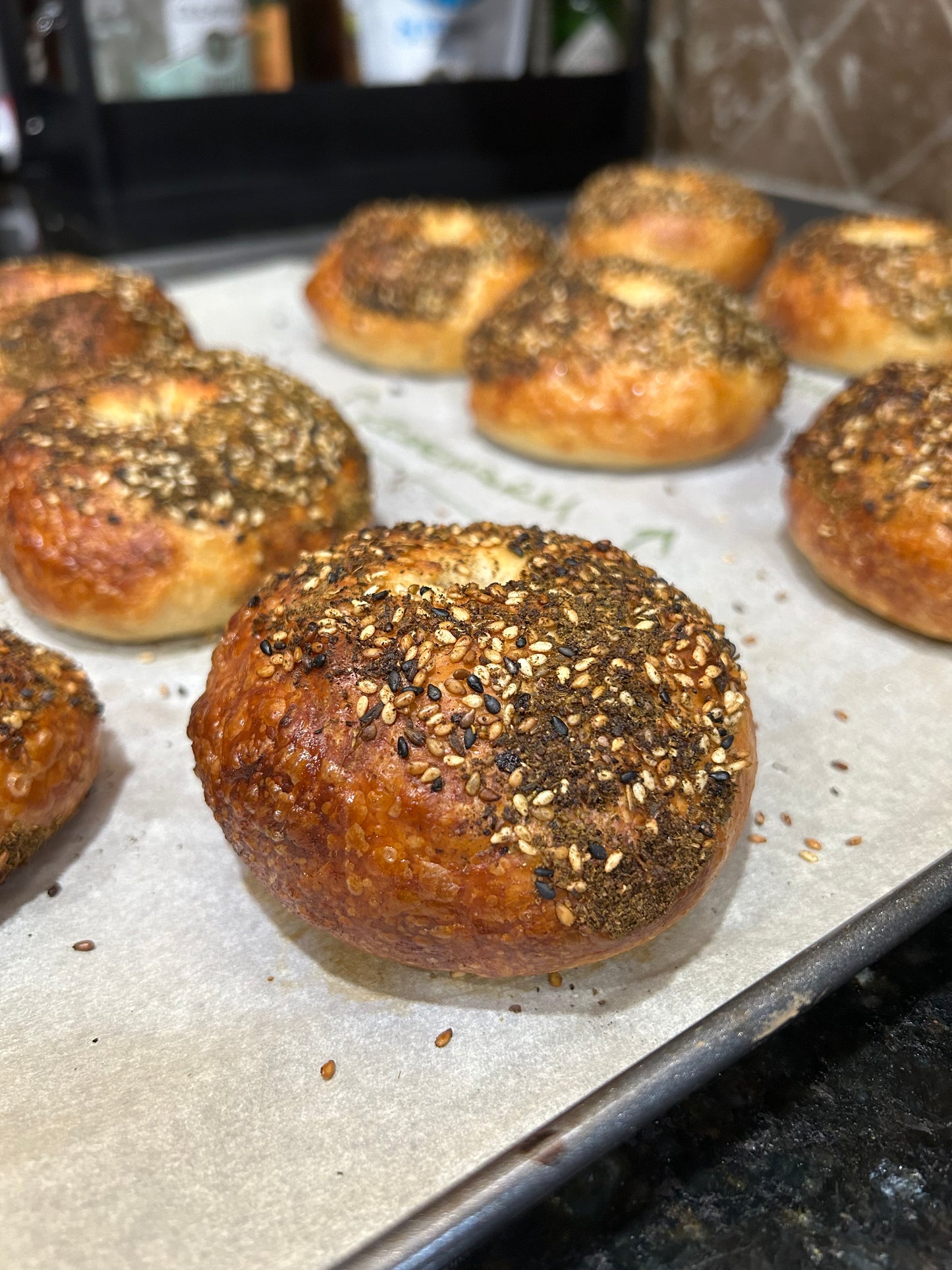 Za’atar Sourdough Bagel