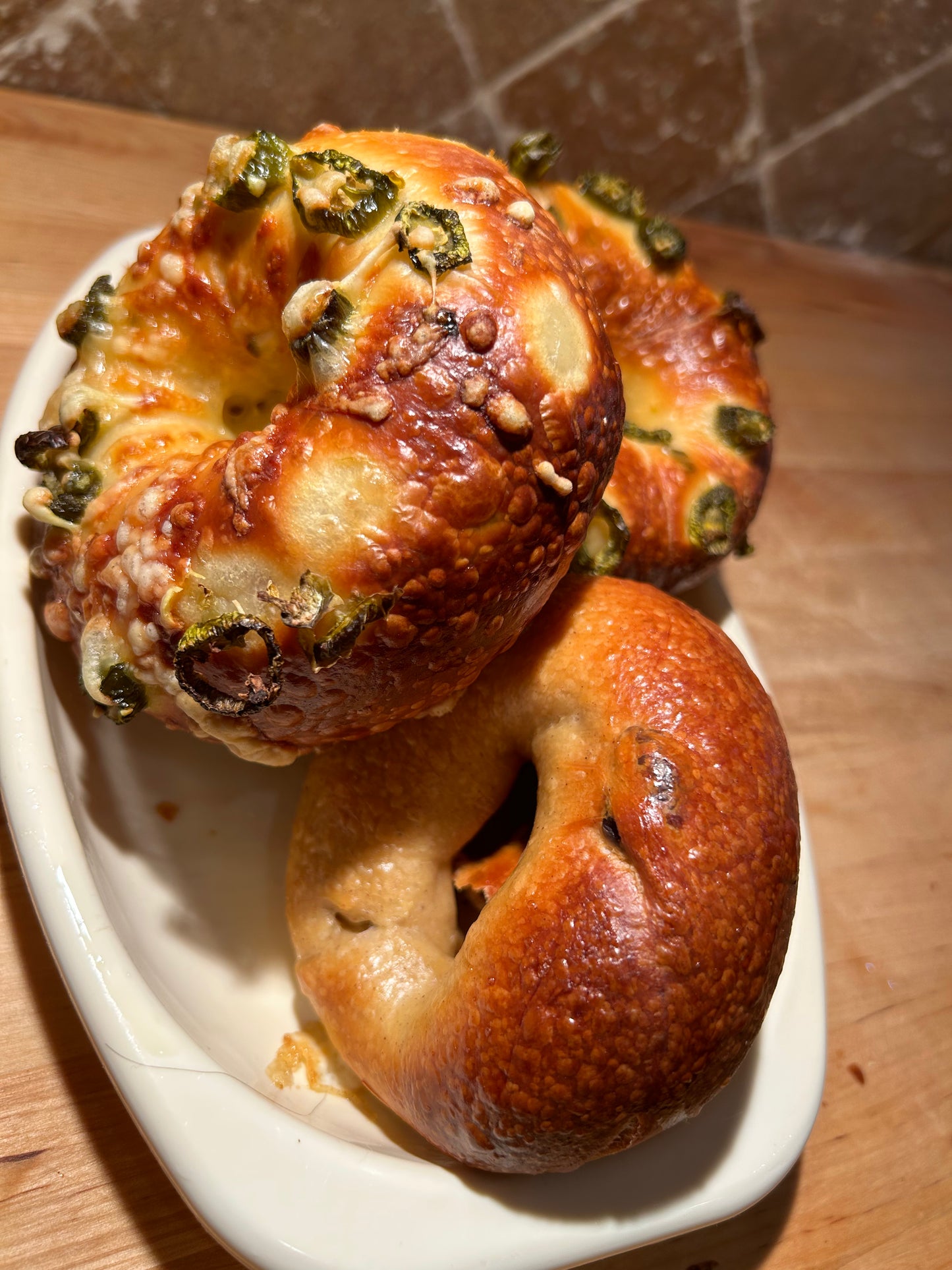 Jalapeño Cheddar Bagels - Mont Royal Bagels