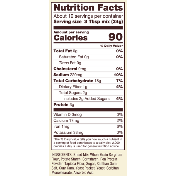 Bob's Red Mill Homemade Wonderful Bread Mix, Gluten Free