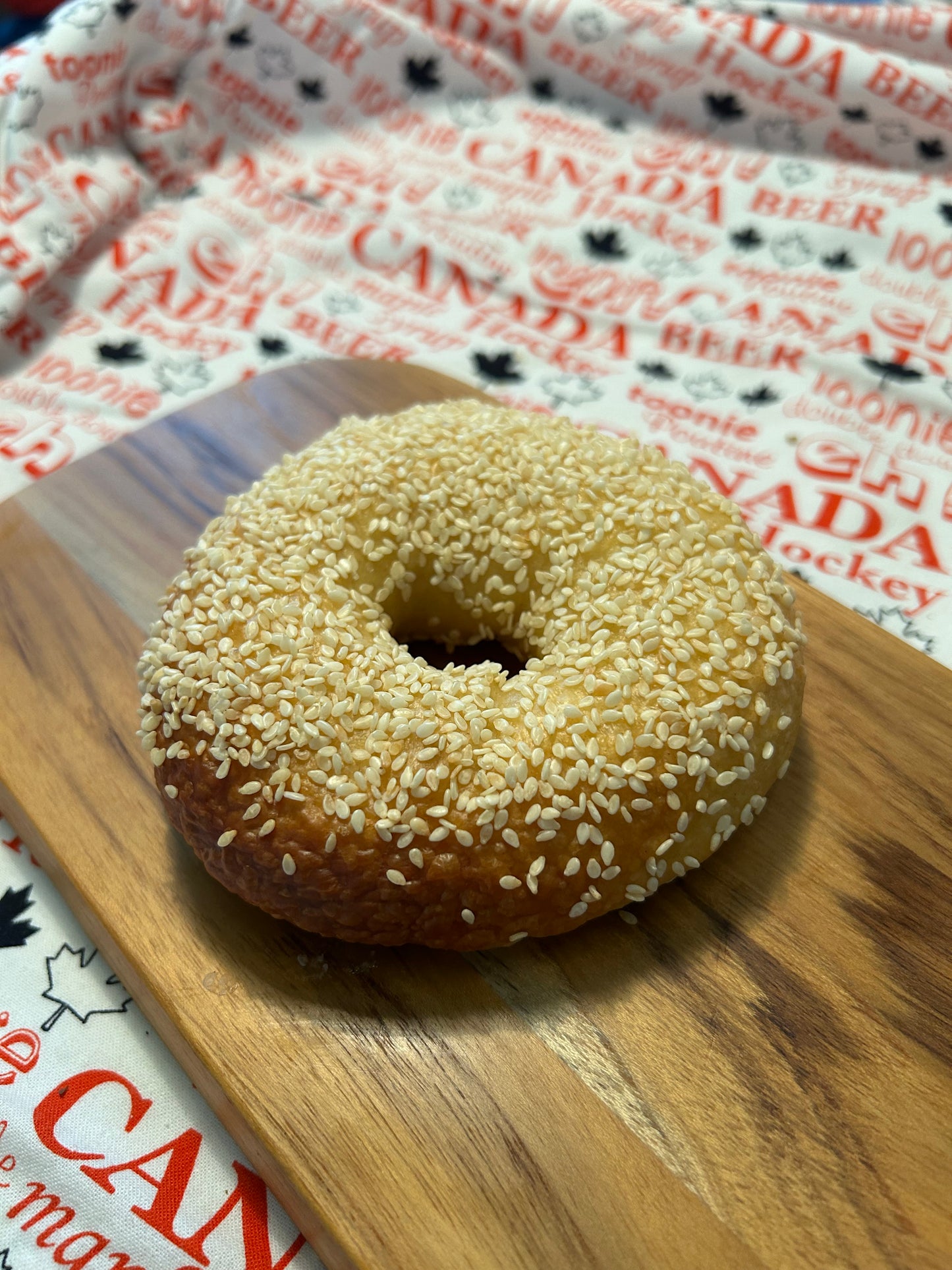 Sourdough Sesame Seed Bagel