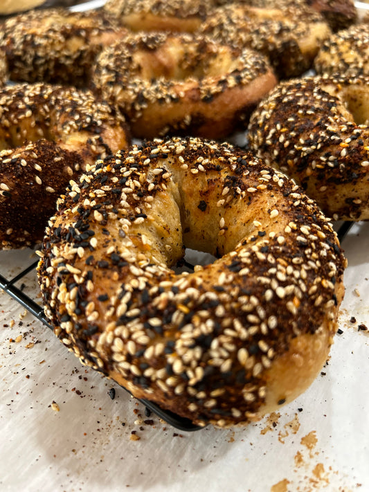 Togorashi “Japanese Spice” Bagel