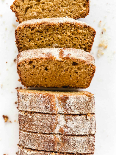 Apple Cider Donut Loaf Cake