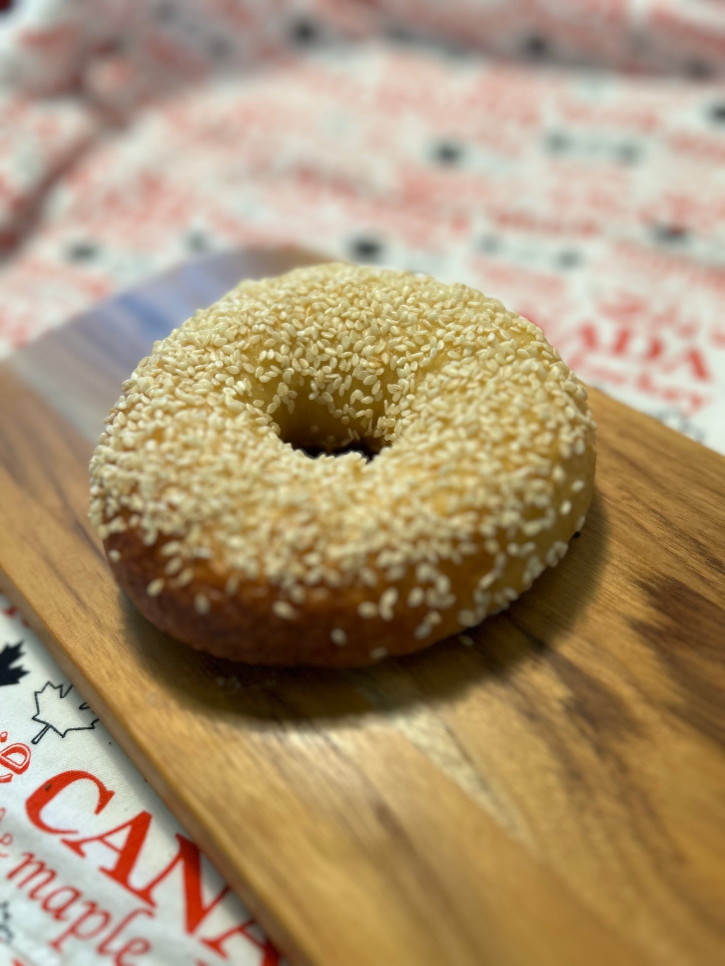 Sourdough Sesame Seed Bagel