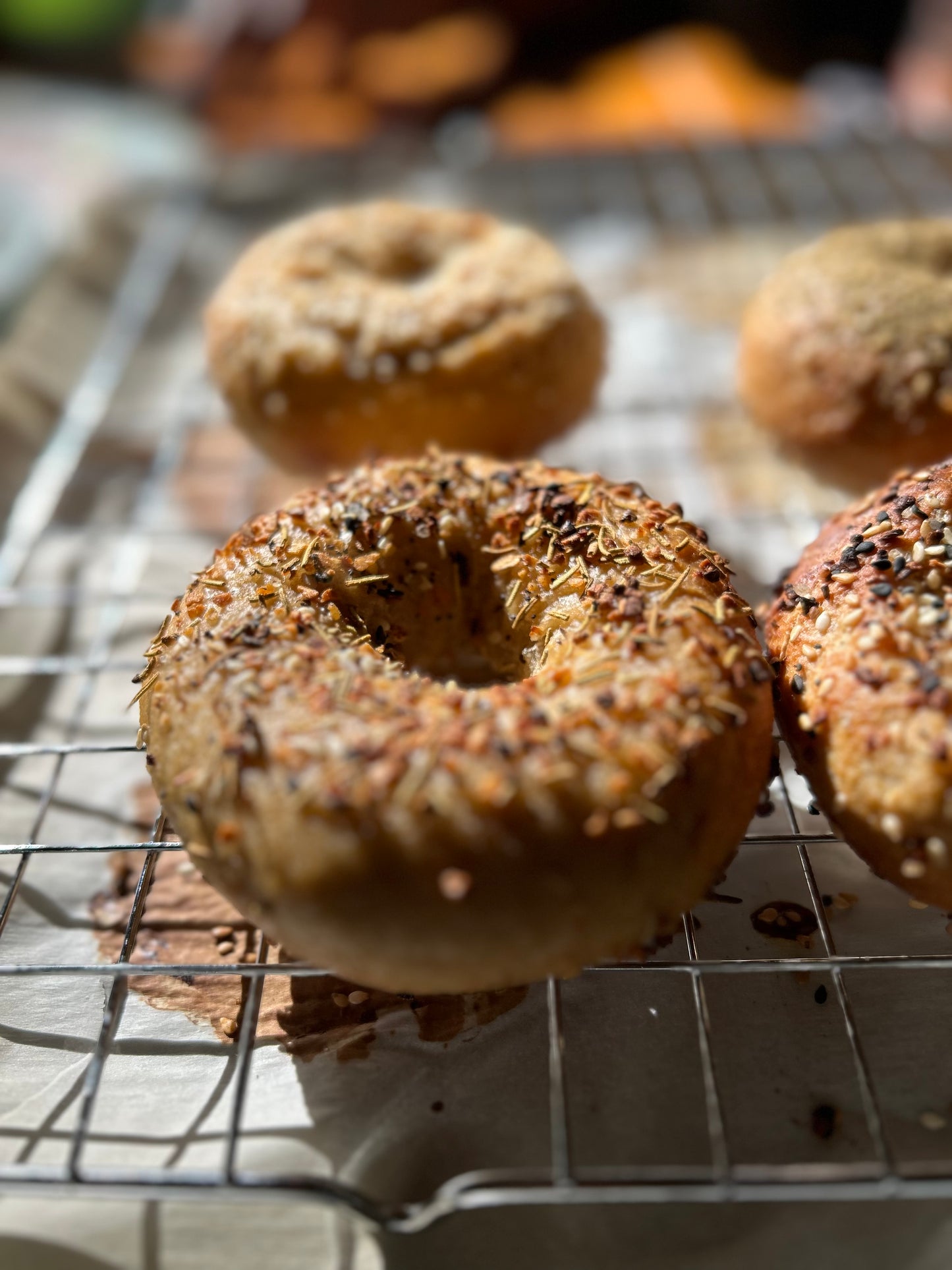 Sourdough Za’atar Bagel