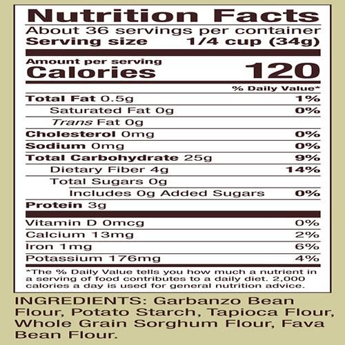Bobs Red Mill Gluten Free All Purpose Baking Flour, 44Oz (Pack Of 1) - Vegan, Kosher
