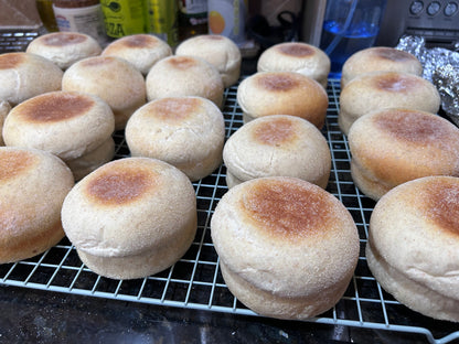 3-Pack “Uncle Bucky” Sourdough English Muffins