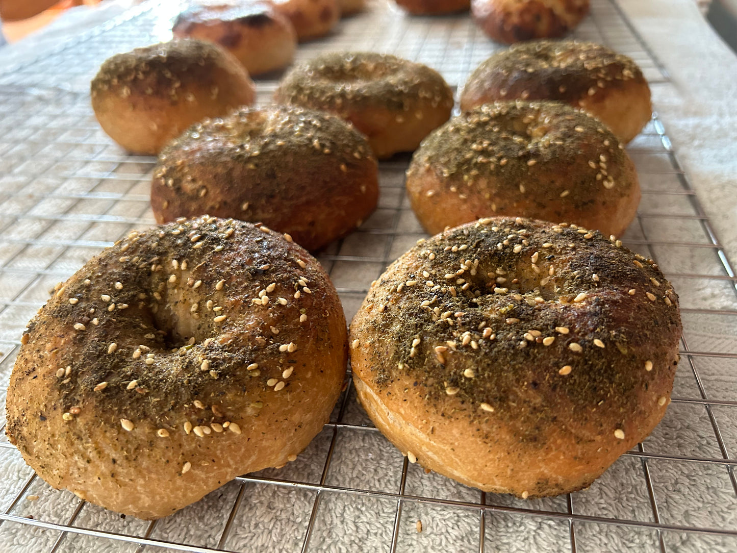 Sourdough Za’atar Bagel