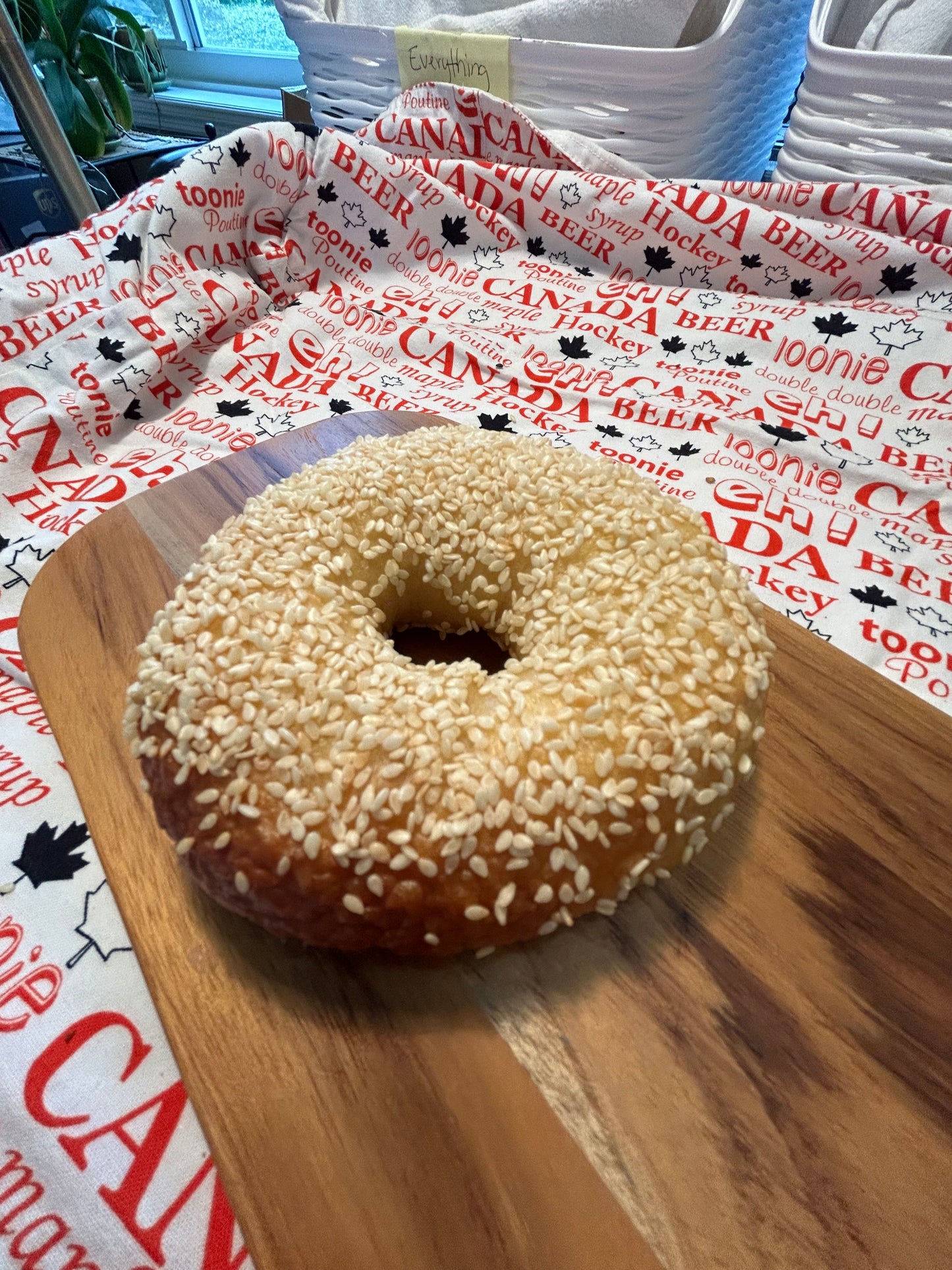 Sourdough Sesame Seed Bagel