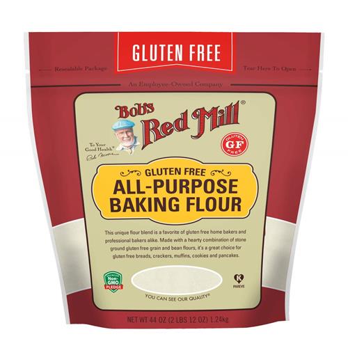 Bobs Red Mill Gluten Free All Purpose Baking Flour, 44Oz (Pack Of 1) - Vegan, Kosher
