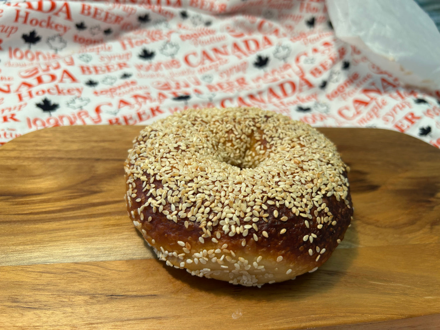 Sourdough Sesame Seed Bagel