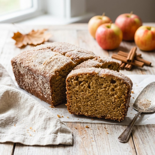 Apple Cider Donut Loaf Cake