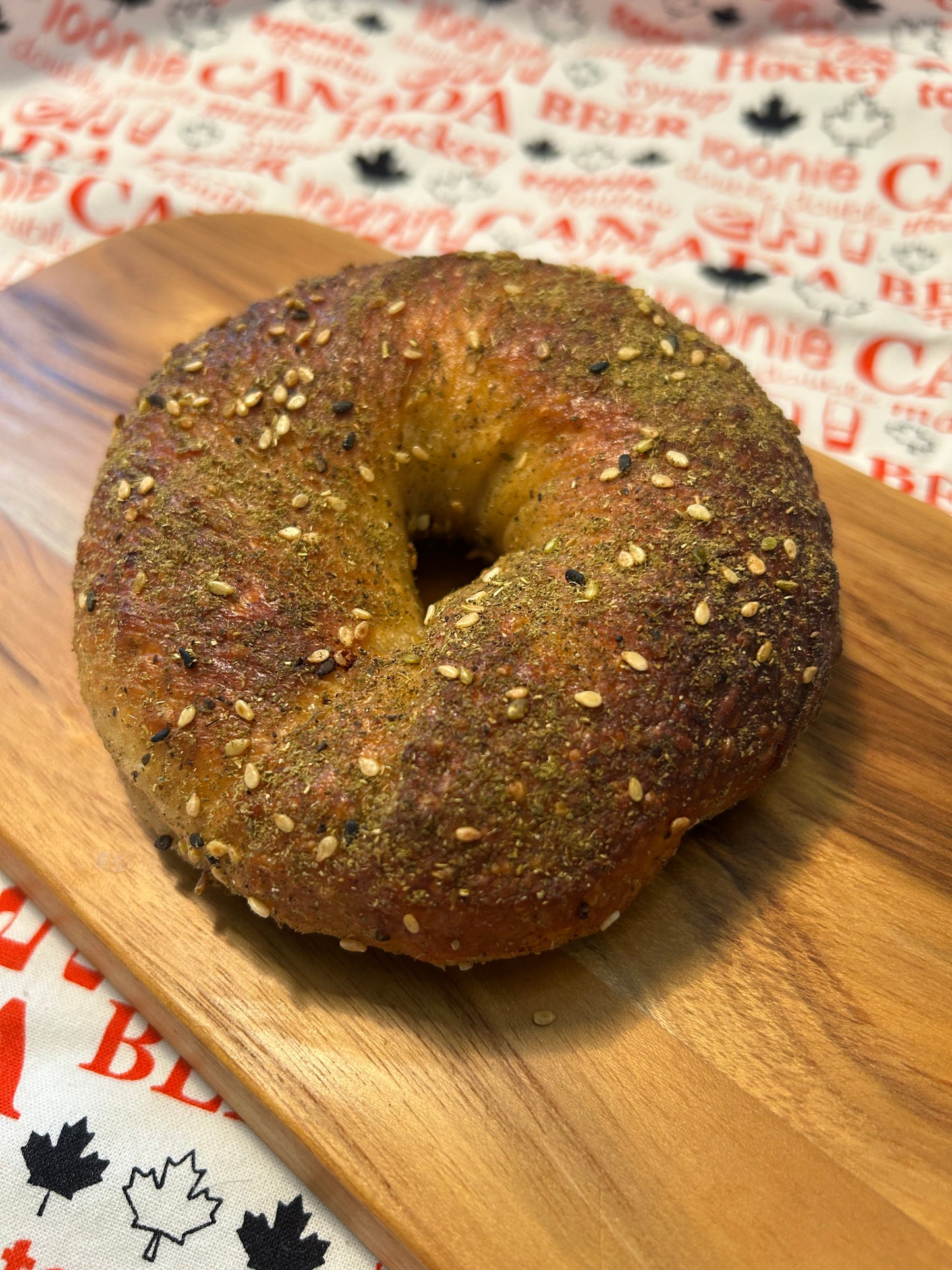 Sourdough Za’atar Bagel
