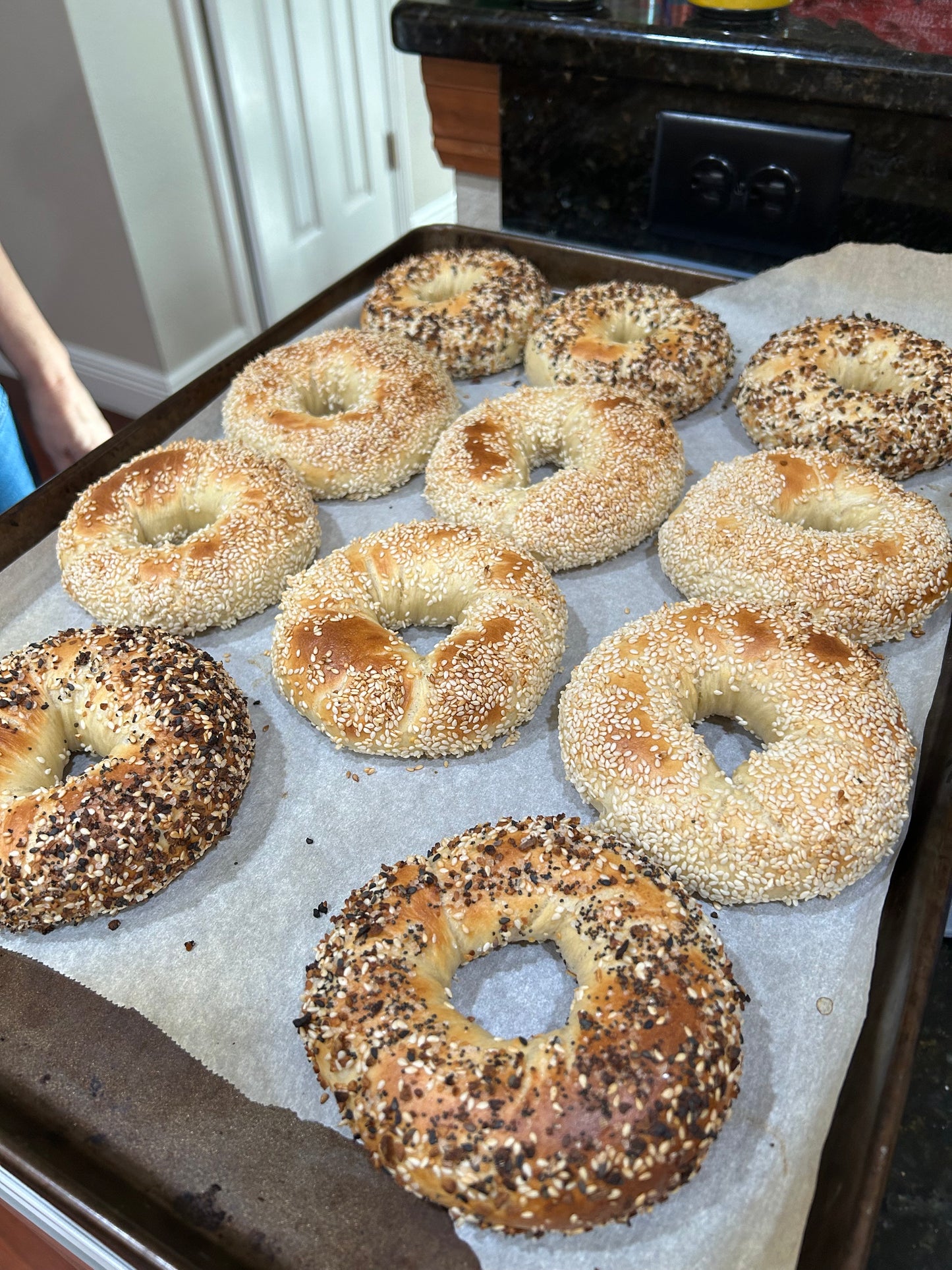 Canadian Style Bagel - 1 (Montreal)