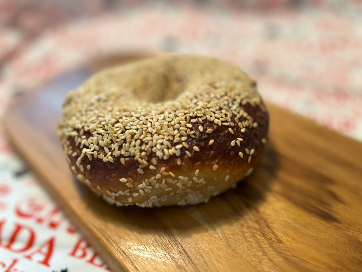 Sourdough Sesame Seed Bagel