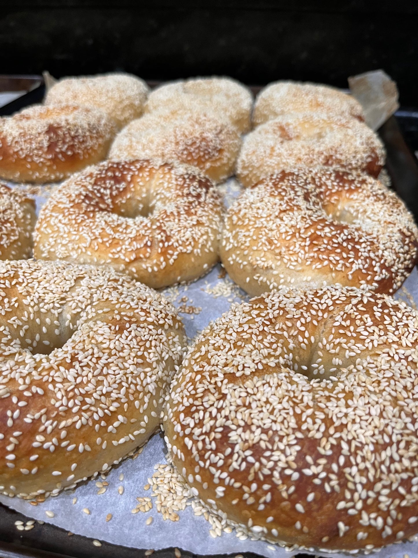 Sesame Seed Bagels