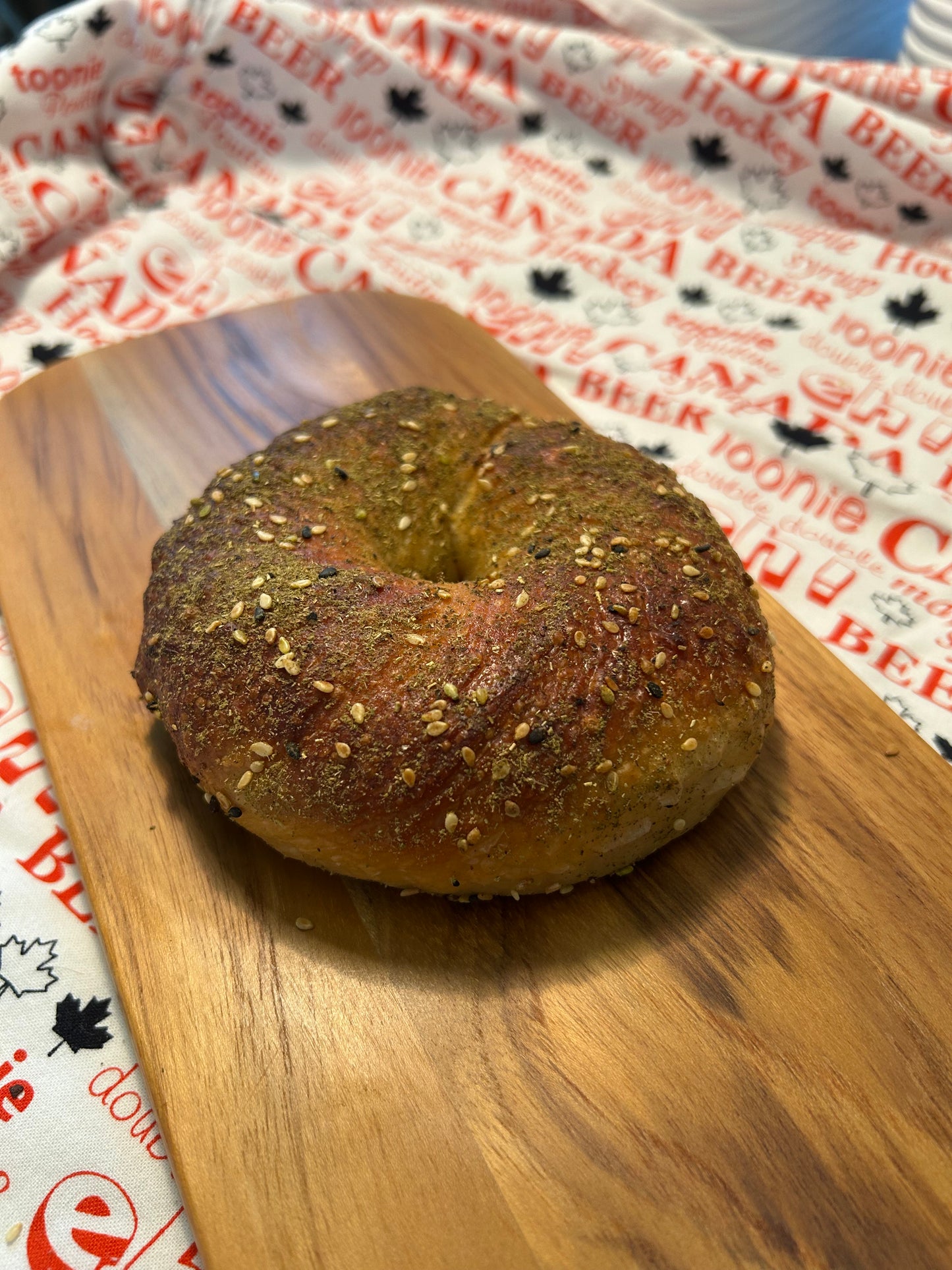 Sourdough Za’atar Bagel