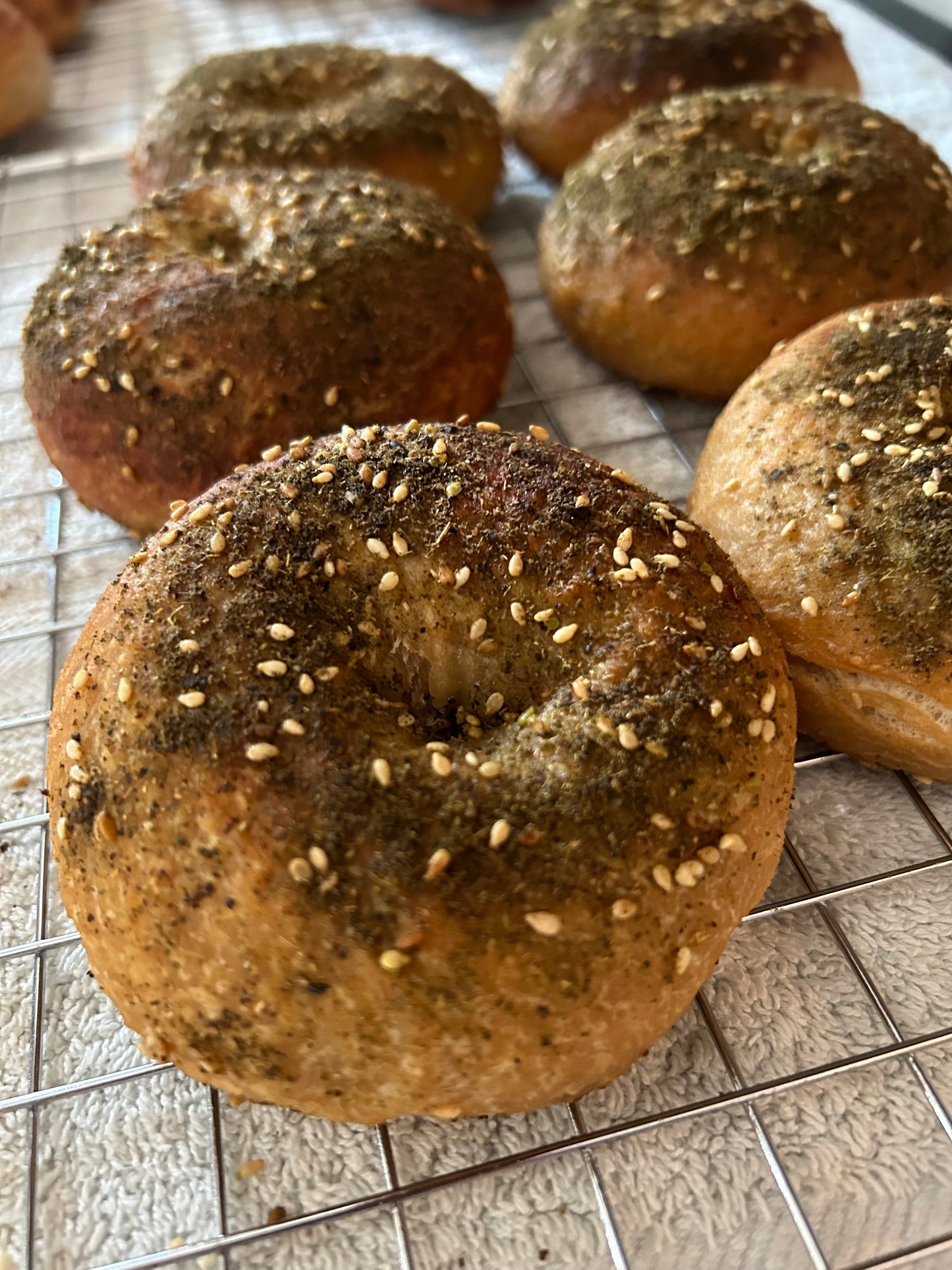 Sourdough Za’atar Bagel