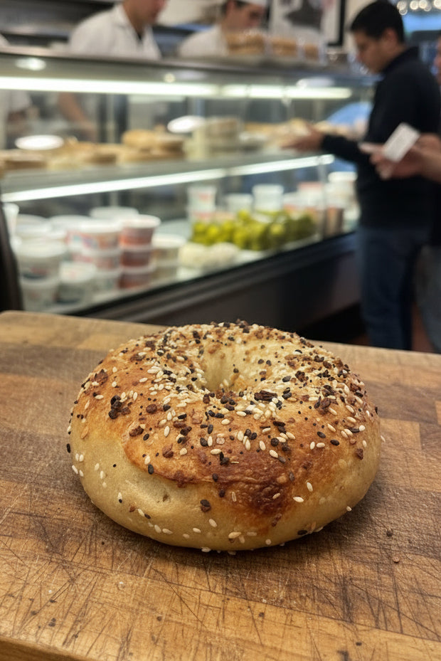Everything “All Dressed” Bagel