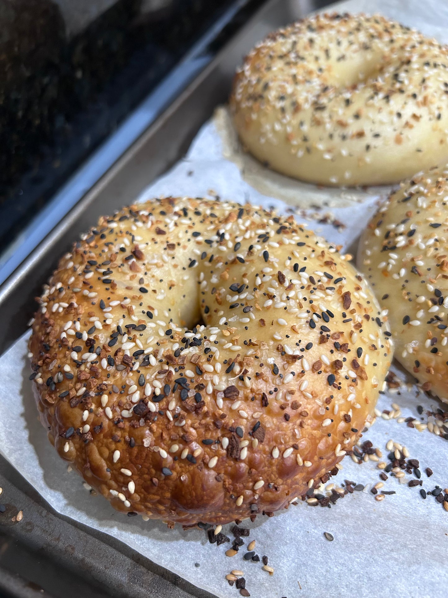 Everything “All Dressed” Bagel